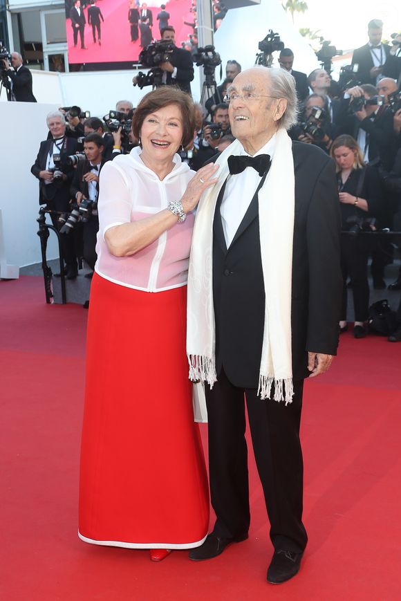 Macha Méril et Michel Legrand au 70ème Festival International du Film de Cannes, le 17 mai 2017.

Photo : Borde-Jacovides-Moreau / Bestimage
