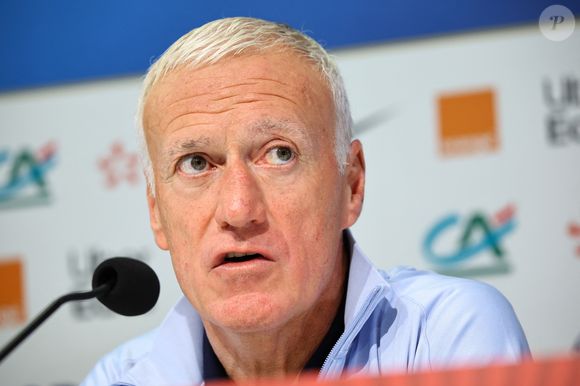 Le 4 septembre 2025, Wroclaw, Basse-Silésie, Pologne : Didier Deschamps. lors de la conférence de presse avant le match entre l'Ukraine et la France - Qualifications européennes Coupe du Monde 2026, 4 septembre 2025. Wroclaw, Pologne (Credit Image : © Mateusz Birecki/ZUMA Press Wire)