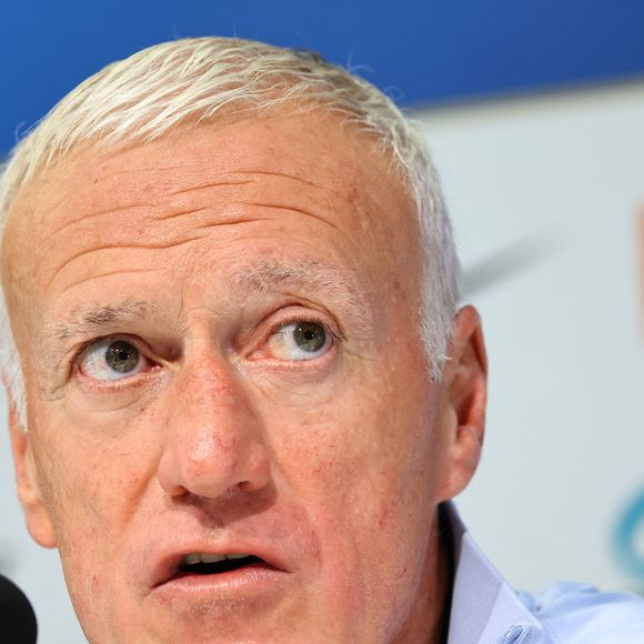 Le 4 septembre 2025, Wroclaw, Basse-Silésie, Pologne : Didier Deschamps. lors de la conférence de presse avant le match entre l'Ukraine et la France - Qualifications européennes Coupe du Monde 2026, 4 septembre 2025. Wroclaw, Pologne (Credit Image : © Mateusz Birecki/ZUMA Press Wire)