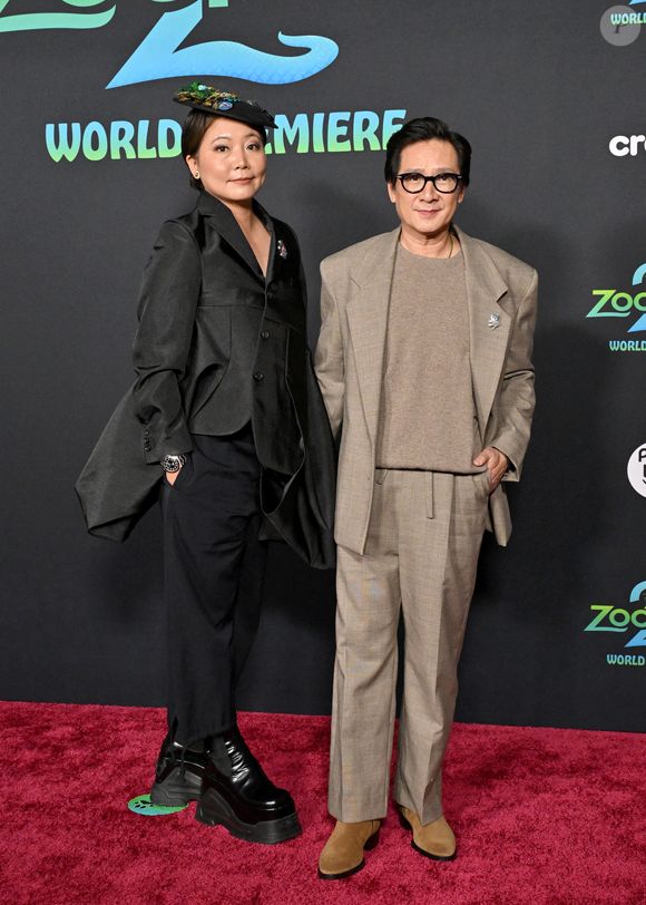 Echo Quan and Ke Huy Quan. Avant-première de « Zootopie 2 » des studios Walt Disney au Théâtre El Capitan, Hollywood, Californie, jeudi 13 novembre 2025.
© AGENCE / BESTIMAGE