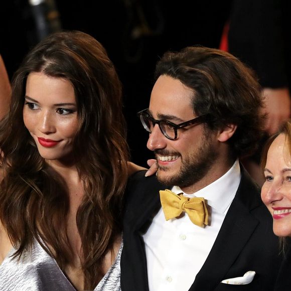 Ségolène Royal, son fils Thomas Hollande et sa compagne Emilie Broussouloux - Montée des marches du film "You Were Never Really Here" lors du 70ème Festival International du Film de Cannes le 27 mai 2017. © Borde-Jacovides-Moreau/Bestimage