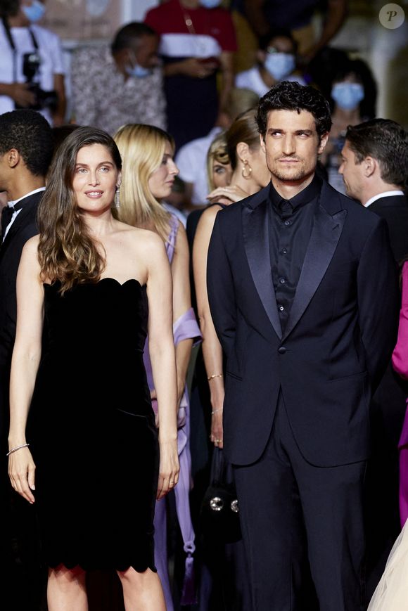 Laetitia Casta et son mari Louis Garrel - Montée des marches du film " Bac Nord " lors du 74ème Festival International du Film de Cannes. Le 12 juillet 2021 © Borde-Jacovides-Moreau / Bestimage