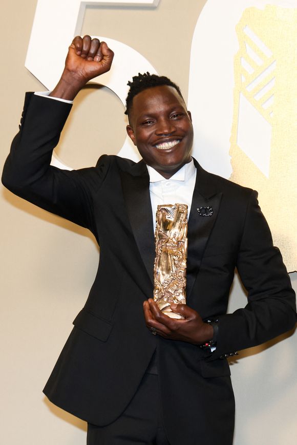 Abou Sangare, Le César De La Meilleure Révélation Masculine Dans L'histoire De Souleymane - Photocall des lauréats (pressroom) de la 50ème cérémonie des César à l'Olympia à Paris le 28 février 2025

© Dominique Jacovides / Olivier Borde / Bestimage