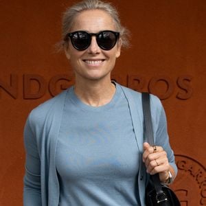 Anne-Sophie Lapix assiste au tournoi de Roland-Garros 2026, le 5 juin 2026 à Paris, en France. Photo de Laurent Zabulon/ABACAPRESS.COM