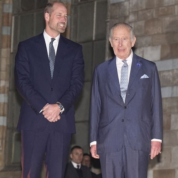 Le roi Charles III et le prince de Galles assistent à l'événement Countdown to Cop30, organisé conjointement par le Natural History Museum et le gouvernement britannique au London Museum. Cet événement rassemble les acteurs de la lutte contre le changement climatique et la perte de la nature, en amont du sommet de la Cop30 qui se tiendra à Belém, au Brésil, en novembre. Jeudi 9 octobre 2025. Photo par Henry Nicholls/PA Wire/ABACAPRESS.COM