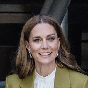 Kate Middleton a présenté le prix de la Reine Elizabeth II pour le design britannique au British Fashion Council dans le centre de Londres. © Backgrid UK/ Bestimage
