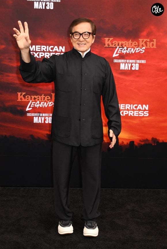 Jackie Chan assiste à l’avant-première mondiale du film Karate Kid: Legends, organisée à New York, aux États-Unis, le 27 mai 2025.

© Photo Press Service / Bestimage