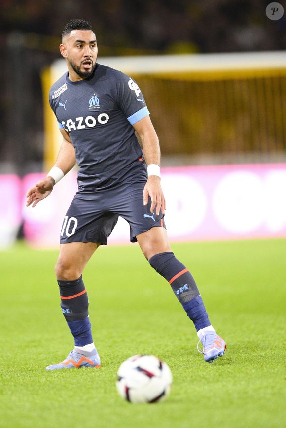 Dimitri Payet (OM) - Match de Ligue 1 Uber Eats "Nantes - Marseille" (0-2) à Nantes le 1er février 2023.