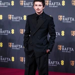 Timothee Chalamet - Photocall des "EE BAFTA 2006 (British Academy Film Awards)" au Royal Festival Hall de Waterloo à Londres, le 22 février 2026.