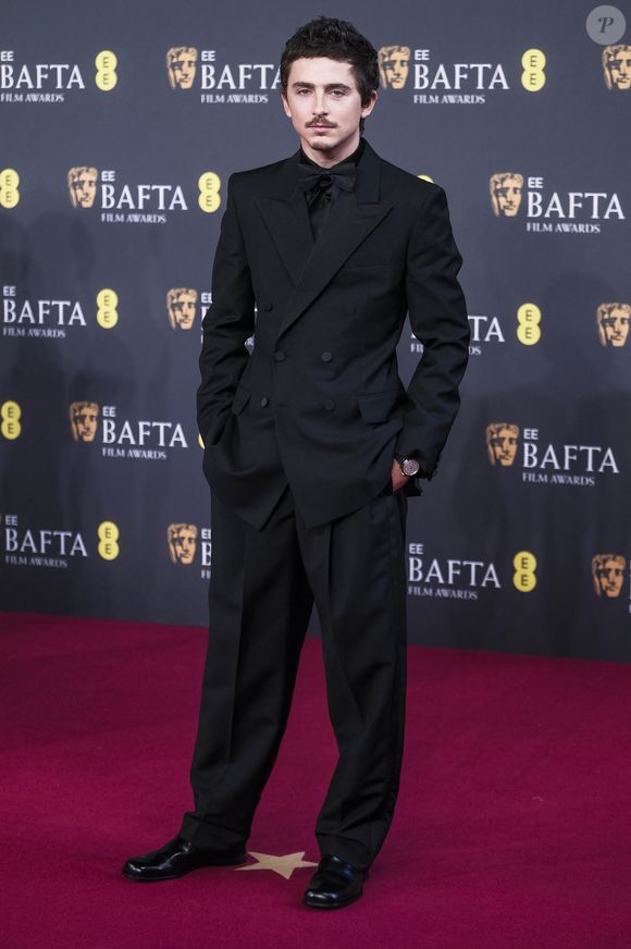 Timothee Chalamet - Photocall des "EE BAFTA 2006 (British Academy Film Awards)" au Royal Festival Hall de Waterloo à Londres, le 22 février 2026.