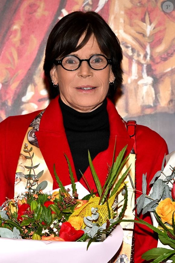 2ème soirée de sélection du 47ème Festival International du Cirque de Monte-Carlo en présence de la princesse Stéphanie de Monaco et de sa fiile Camille Gottlieb sous le chapiteau Fontvieille à Monaco, le 18 janvier 2025. © Bruno Bébert/Pool Monaco/Bestimage