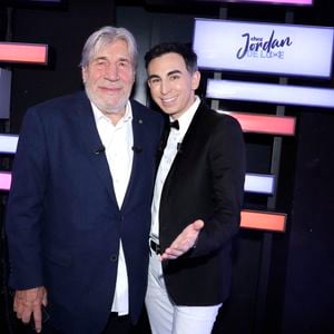 Exclusif - Jean-Pierre Castaldi et Jordan de Luxe - Enregistrement de l'émission "Chez Jordan de Luxe" à Paris le 8 novembre 2023.