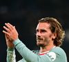 Un choix de carrière qui lui permet d'allier son attrait pour le sport outre-Atlantique et un nouveau cadre de vie pour sa famille, composée de sa femme Erika Choperena et leurs quatre enfants.

Antoine Griezmann de l'Atlético de Madrid célèbre la victoire à temps plein après le match de la phase MD7 de l'UEFA Champions League 2024/25 entre le Paris Saint-Germain et l'Atlético de Madrid au Parc des Princes le 06 novembre 2024 à Paris, France. © Christian Liewig/Bestimage