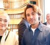 Il est revenu sur sa longue absence de "C à vous"
Exclusif - Delphine Ernotte-Cunci (Présidente de France TV) et Bertrand Chameroy (C à vous) - Déjeuner dans la loge de France Télévision lors des Internationaux de France de Tennis de Roland Garros 2024 à Paris. Le 5 juin 2024 © Bertrand Rindoff Petroff / Bestimage