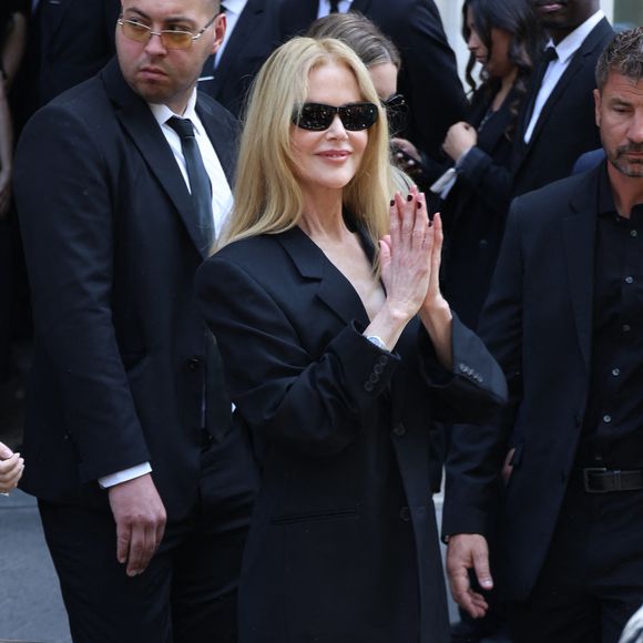 Nicole Kidman - Arrivées au défilé Balenciaga Collection Haute Couture Automne/Hiver 2025-2026 lors de la Fashion Week de Paris (PFW), le 9 juillet 2025. 
© Denis Guignebourg / Bestimage