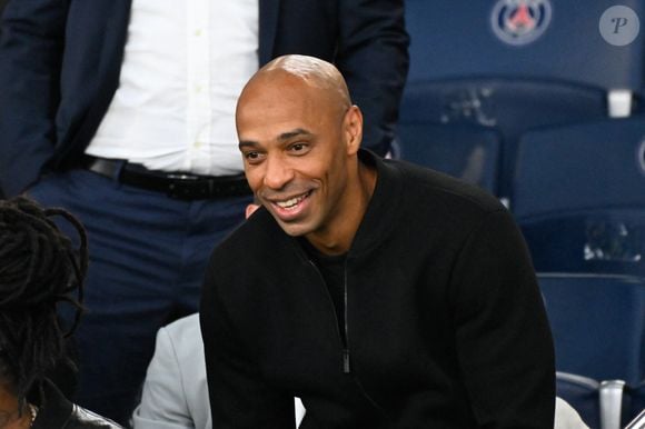 Thierry Henry attends the Nations League match between France and Italy at Parc des Princes on September 06, 2024 in Paris, France. Italy won 3-1. © Federico Pestellini/Panoramic/Bestimage
