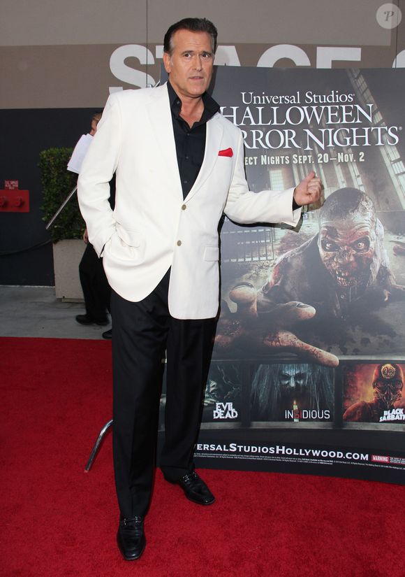 Bruce Campbell - People sur le tapis rouge du " Halloween Horror Nights " a Los Angeles
Le 21 septembre 2013
FAMEFLYNET / BESTIMAGE