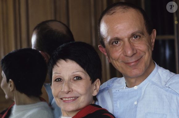 Archives - En France, Zizi Jeanmaire et Roland Petit chez eux en décembre 1984. @Michel Ristroph via Bestimage