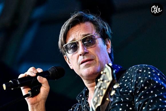 Thomas Dutronc en concert lors du 5ème Festival de Jazz en Albret à Nérac, le 14 septembre 2025. © Thierry Breton / PsnewZ / Bestimage