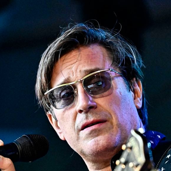 Thomas Dutronc en concert lors du 5ème Festival de Jazz en Albret à Nérac, le 14 septembre 2025. © Thierry Breton / PsnewZ / Bestimage