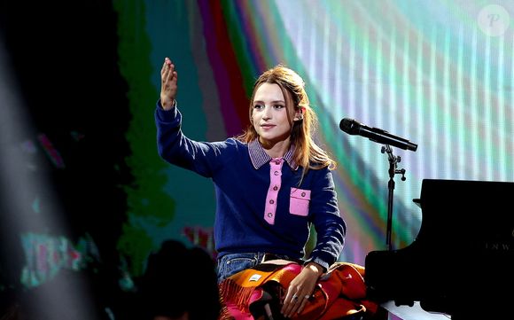 Exclusif - La chanteuse Angèle - Enregistrement de l'émission "Le gala des Pièces Jaunes, le concert événement" au Zenith de Paris, diffusée le 28 janvier sur France 2. Le 25 janvier 2023
© Dominique Jacovides / Bestimage