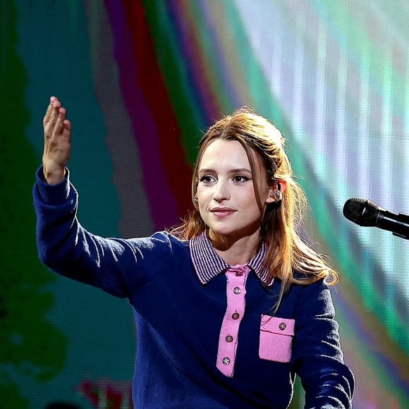 Exclusif - La chanteuse Angèle - Enregistrement de l'émission "Le gala des Pièces Jaunes, le concert événement" au Zenith de Paris, diffusée le 28 janvier sur France 2. Le 25 janvier 2023
© Dominique Jacovides / Bestimage