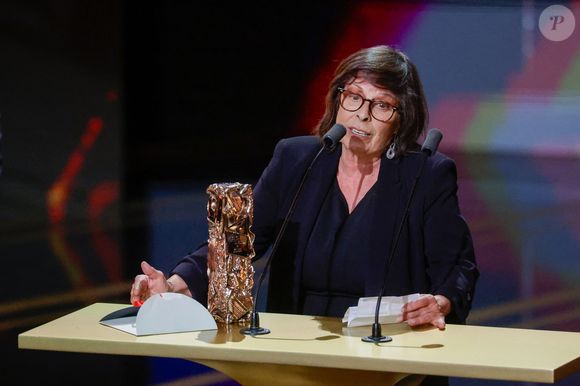 Catherine Schwartz (Meilleur montage pour Nouvelle Vague) lors de la 51ème cérémonie des César à l'Olympia à Paris, France, le 26 février 2025 © Borde-Jacovides/Bestimage