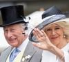 La famille royale se doit en effet de rester apolitique, un principe rappelé sur le site officiel de la Couronne...
21 juin 2025.
Cinquième et dernier jour du Royal Ascot Meeting qui se tient à l'hippodrome d'Ascot, à Ascot, dans le Berkshire, au Royaume-Uni.
Ici, le roi Charles III et la reine Camilla. GoffPhotos.com