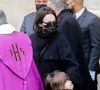 Laissant son fils Orso avec sa mère, mannequin et comédienne, Gaëlle Pietri
Gaëlle Pietri (ex-compagne du défunt) et son fils Orso - Sorties des obsèques (bénédiction) de Gaspard Ulliel en l'église Saint-Eustache à Paris. Le 27 janvier 2022
© Jacovides-Moreau / Bestimage