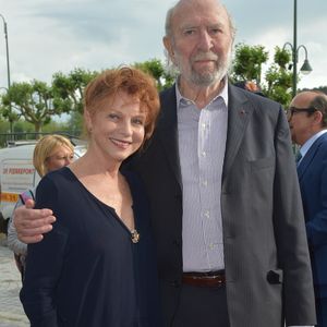 Jean-Pierre Marielle et sa femme Agathe Natanson - Festival International du Film Culte à Trouville-sur-Mer le 16 juin 2016. © Giancarlo Gorassini / Bestimage
