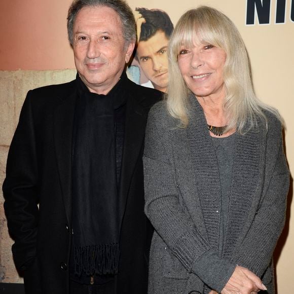 Michel Drucker et son épouse Dany Saval - People au concert de Vincent Niclo au Théâtre du Chatelet à Paris le 24 mai 2014. COADIC GUIREC / BESTIMAGE