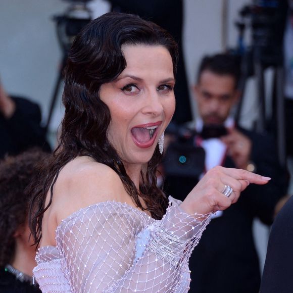 Juliette Binoche assistant à la cérémonie d'ouverture et à la première de "The Truth" (La Vérité) dans le cadre de la 76e Mostra (Festival international du film) de Venise, le 28 août 2019. Photo Aurore Marechal/ABACAPRESS.COM