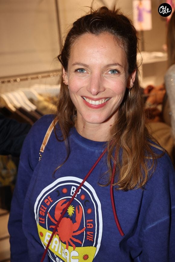 Élodie Varlet lors de la soirée d'inauguration de la boutique éphémère « YourBond.shop » à Paris, en France, le 4 avril 2023. Photo : Jérôme Dominé/Abaca