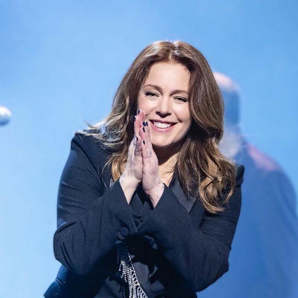 Exclusif - Isabelle Boulay en concert au Grand Rex à Paris pour son show "D'Amériques et de France" le 8 mars 2024. © Cyril Moreau / Bestimage
