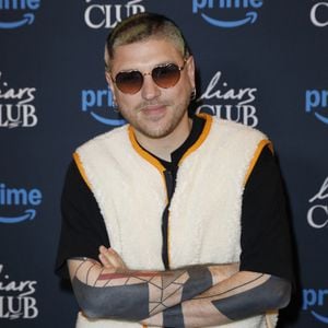 Aujourd'hui, Quentin Mosimann proposera un mix de Vincent Delerm et Daft Punk... 

Quentin Mosimann à l'avant-premiere du film "Liars Club" au Cinema l’Arlequin à Paris, le 5 mars 2025. 

Photo : Marc Ausset-Lacroix / Bestimage