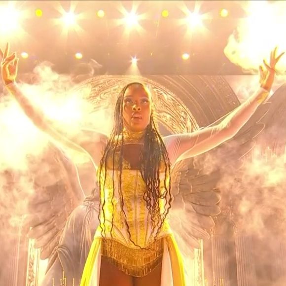 L'ancienne Miss France est fière de son aventure

Angélique Angarni-Filopon lors du prime de "Danse avec les stars "du 13 mars 2026. Capture d'écran/TF1