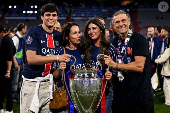Luis Enrique - Le PSG remporte la Ligue Des Champions 2025, pour la première fois de son histoire, face à l'Inter Milan (5-0) à l'Allianz Arena de Munich, le 31 mai 2025. Photo : Image Sport/PsnewZ/Bestimage