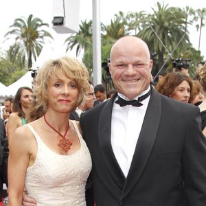 Philippe Etchebest et Dominique au Festival de Cannes © Guillaume Gaffiot/Bestimage