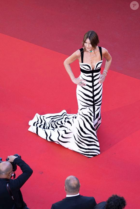 Carla Bruni Sarkozy - Montée des marches du film " Garance " lors du 79ème Festival International du Film de Cannes, le 17 mai 2026. © Camilla Canalini / Bestimag