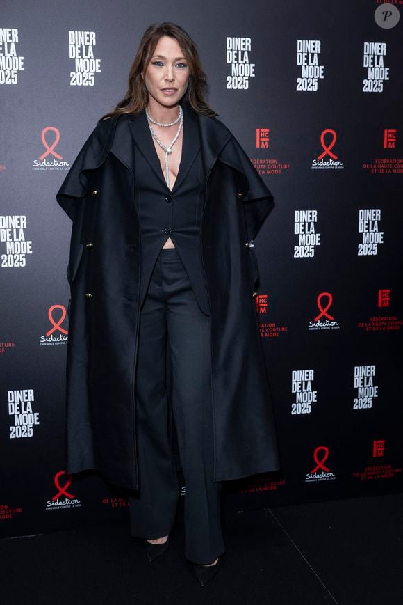 Laura Smet au photocall du 22ème dîner de la mode pour le Sidaction à Paris le 30 janvier 2025.
© Olivier Borde / Bestimage