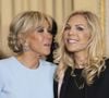 Brigitte Macron a tout de même participé à l'événement à distance, par le biais d'un appel vidéo.

Brigitte Macron et Laurence Auzière au palais de l'Élysée, le 6 mai 2024. 

Photo : Eliot Blondet / Pool / Bestimage