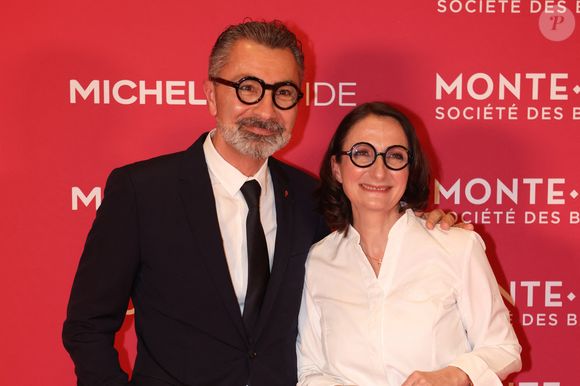 Etoiles Michelin 2026 - La cheffe Anne-Sophie Pic et son mari David Sinapian à l'Hôtel de Paris Monte-Carlo, lors du Dîner des Chefs à la veille de la Cérémonie des remises des Etoiles Michelin à Monaco, le 15 mars 2026. © Jean Marc Lhomer/Bestimage
