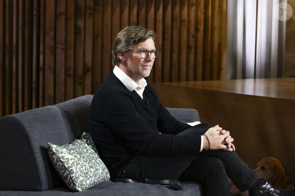 Exclusif - Laurent Romejko, sur plateau de la nouvelle émission "Animalement Vôtre" présentée par Bernard Montiel et diffusée le 16 novembre sur France 3, à Paris, France, le 14 octobre 2025. © Jack Tribeca/Bestimage