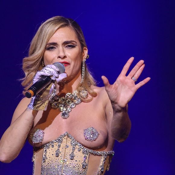 Spectacle Clara Oulala, Le Cabaret de Clara Morgane au théâtre Sebastopol à Lille le 10 février 2023.

© Stéphane Vansteenkiste / Bestimage