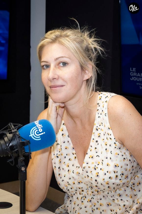 Exclusif - Amanda Sthers - Amanda Sthers était l'invitée de S.Nadjar à Radio J - Paris le 16/06/2022 - © Jack Tribeca / Bestimage
