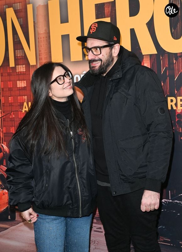 Lucie Bernardoni et son ex-mari Patrice Maktav -  Avant-première du film "Mon héroïne" au cinéma UGC Normandie à Paris le 12 décembre 2022. © Coadic Guirec/Bestimage