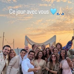 Thylane Blondeau et Benjamin Attal ont célébré leur union une seconde fois. Capture d'écran Instagram
