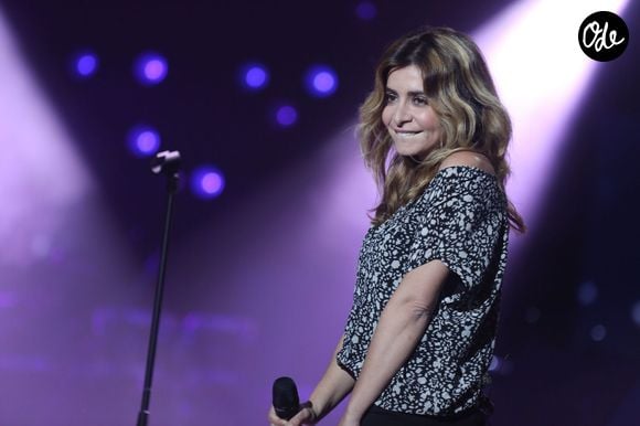 Exclusif - Julie Zenatti - Enregistrement de l'émission "Tout le monde chante contre le cancer...10 ans" au Zénith à Paris, qui sera diffusée sur W9 le 16 décembre. Le 1er décembre 2015
© Gorassini-Guizard / Bestimage