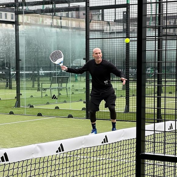 Zinedine Zidane s'est mis au padel