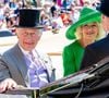 La maladie a été détectée lors d’une opération pour une hypertrophie bénigne de la prostate.
Des membres de la famille royale assistent au deuxième jour du Royal Ascot à l’hippodrome d’Ascot, en Angleterre. Sur la photo : le roi Charles III d'Angleterre, la reine Camilla (Camilla Parker Bowles, reine consort d'Angleterre).
Backgrid USA / Bestimage